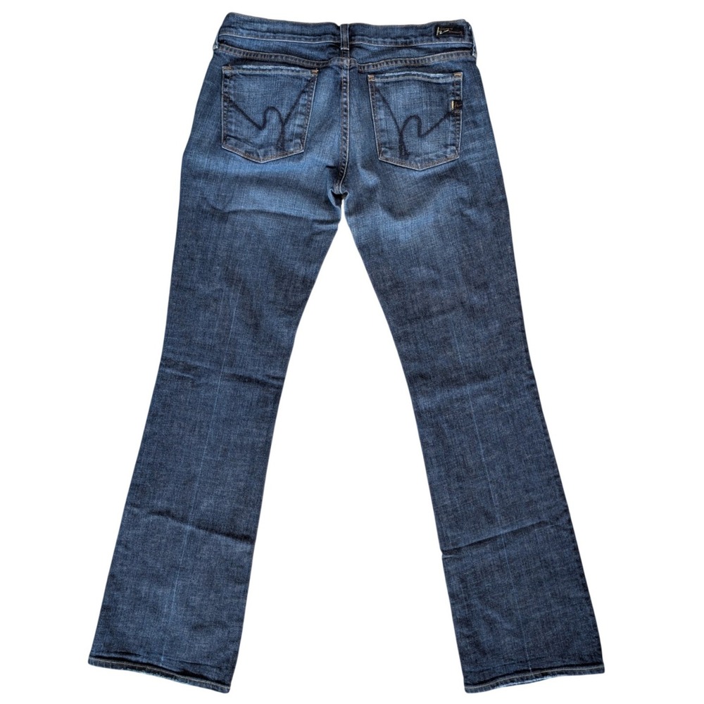 Citizen of Humanity Tall Kelly Stretch Low Rise Bootcut Dark Wash Denim Jeans